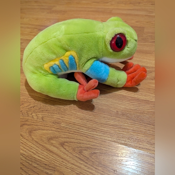 COPY - K&M 14 inch Tropical Tree Frog. Plush. Velour-like fabric. Stuffed Anima… - Picture 12 of 12
